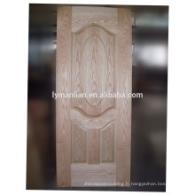 ornement de porte en bois véritable plaqué peau de porte moulée
